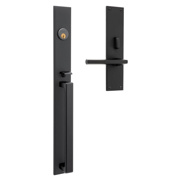 Baldwin - Estate Collection - Mortise Entry Handlesets - Minneapolis 20" 6977 Mortise Handleset (Trim ONLY)