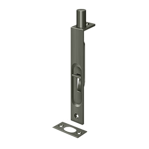 Deltana - Flush Bolts - 6" Heavy Duty Square Edge Flush Bolt