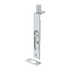 Deltana - Flush Bolts - 6" Heavy Duty Square Edge Flush Bolt