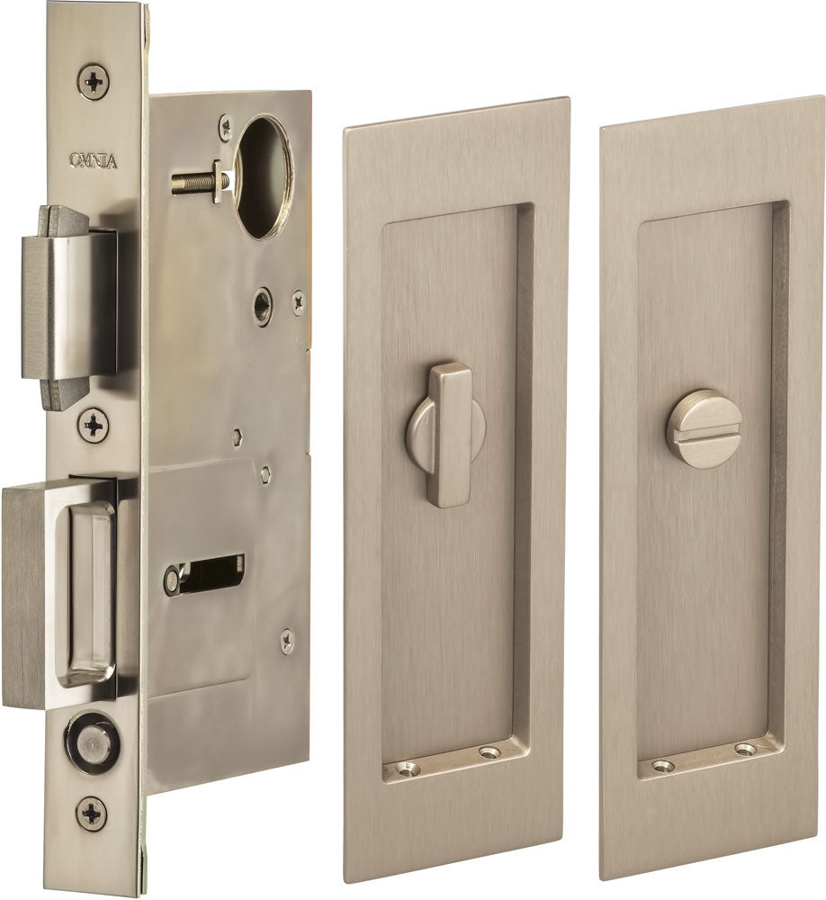 Omnia - 7035 Mortise Pocket Door Locks