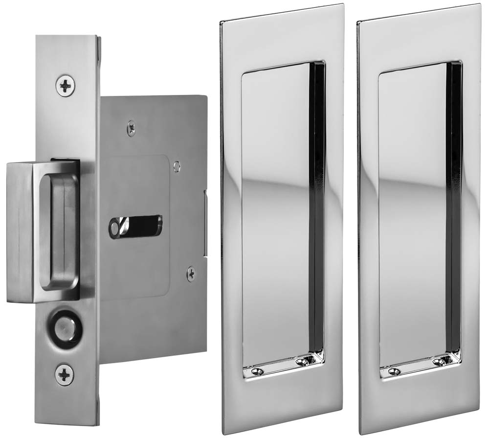 Omnia - 7035 Mortise Pocket Door Locks
