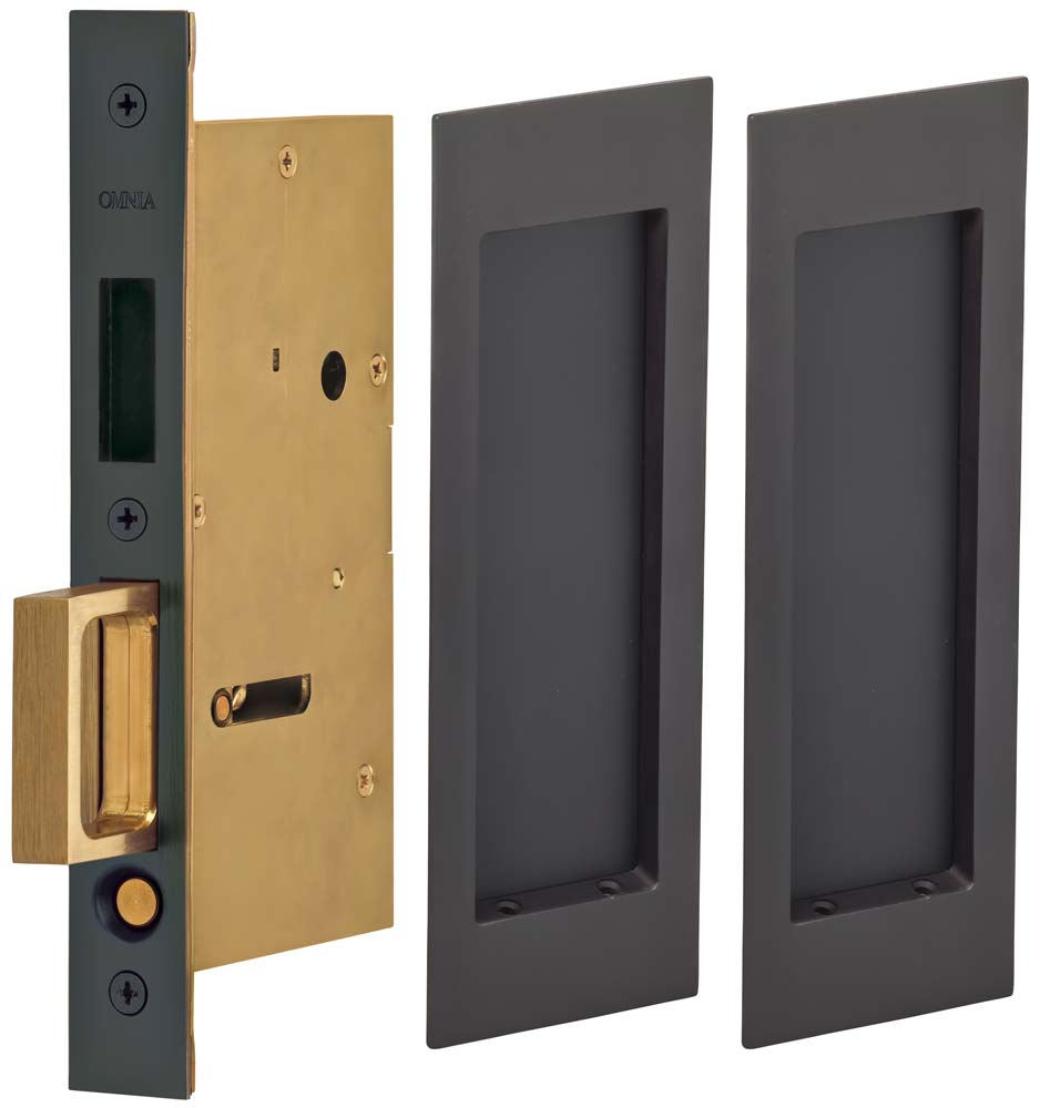 Omnia - 7035 Mortise Pocket Door Locks