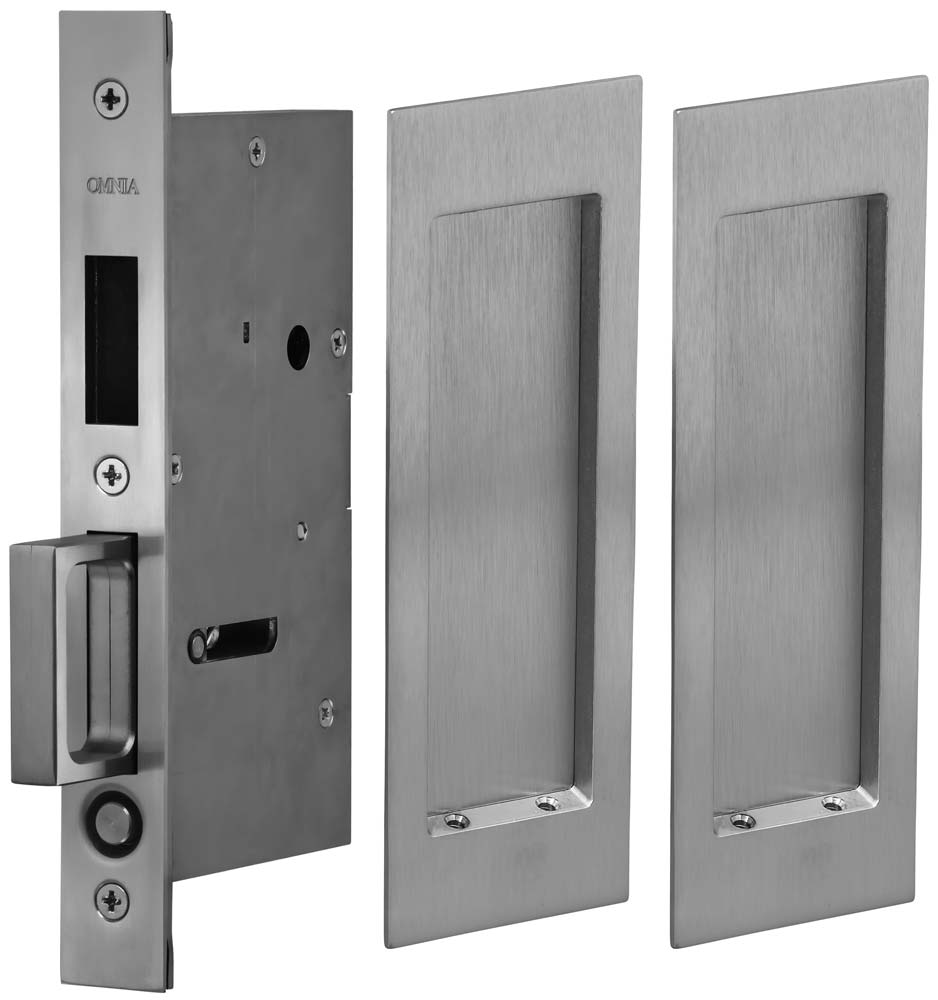 Omnia - 7035 Mortise Pocket Door Locks