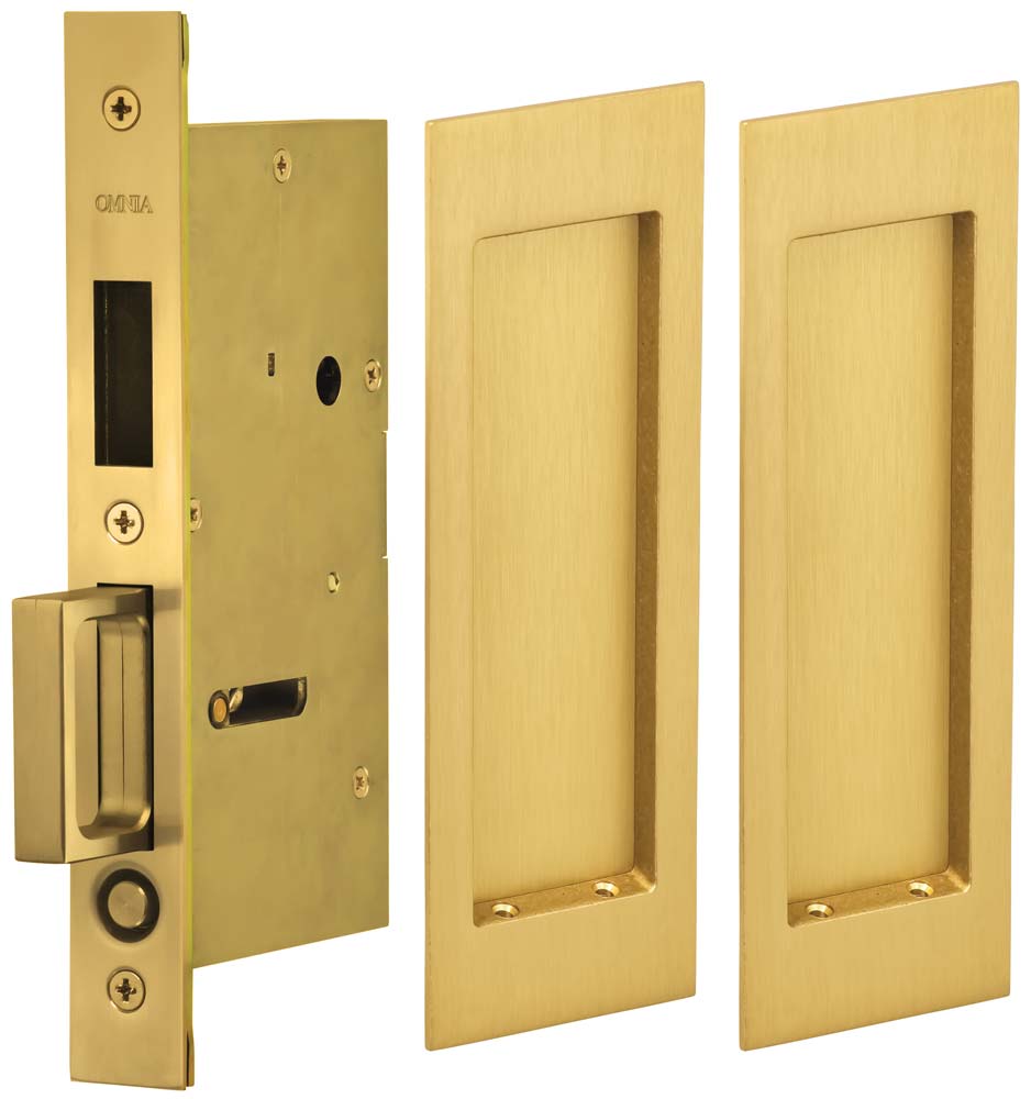 Omnia - 7035 Mortise Pocket Door Locks
