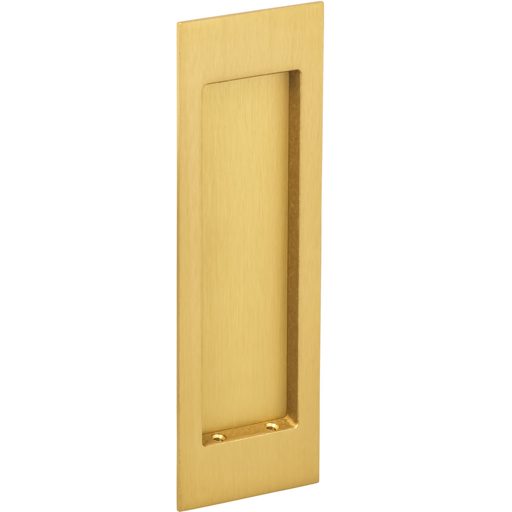 Omnia - Pocket Door Flushcups - 7035 Modern Rectangular Flush Cup