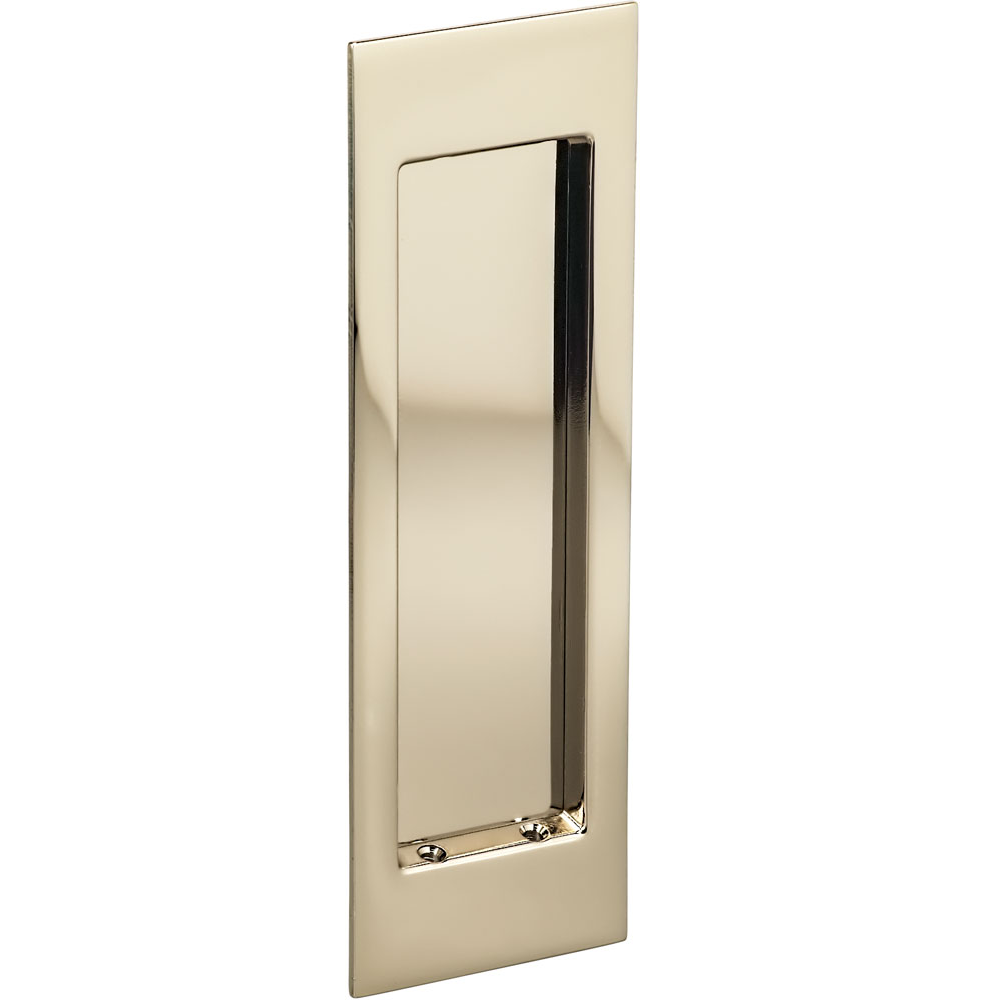 Omnia - Pocket Door Flushcups - 7035 Modern Rectangular Flush Cup