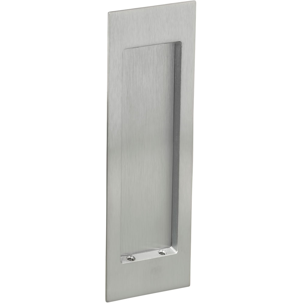Omnia - Pocket Door Flushcups - 7035 Modern Rectangular Flush Cup