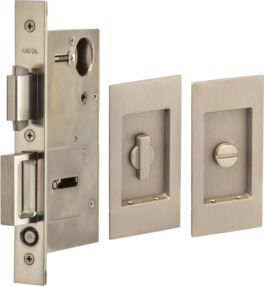 Omnia - 7036 Mortise Pocket Door Locks