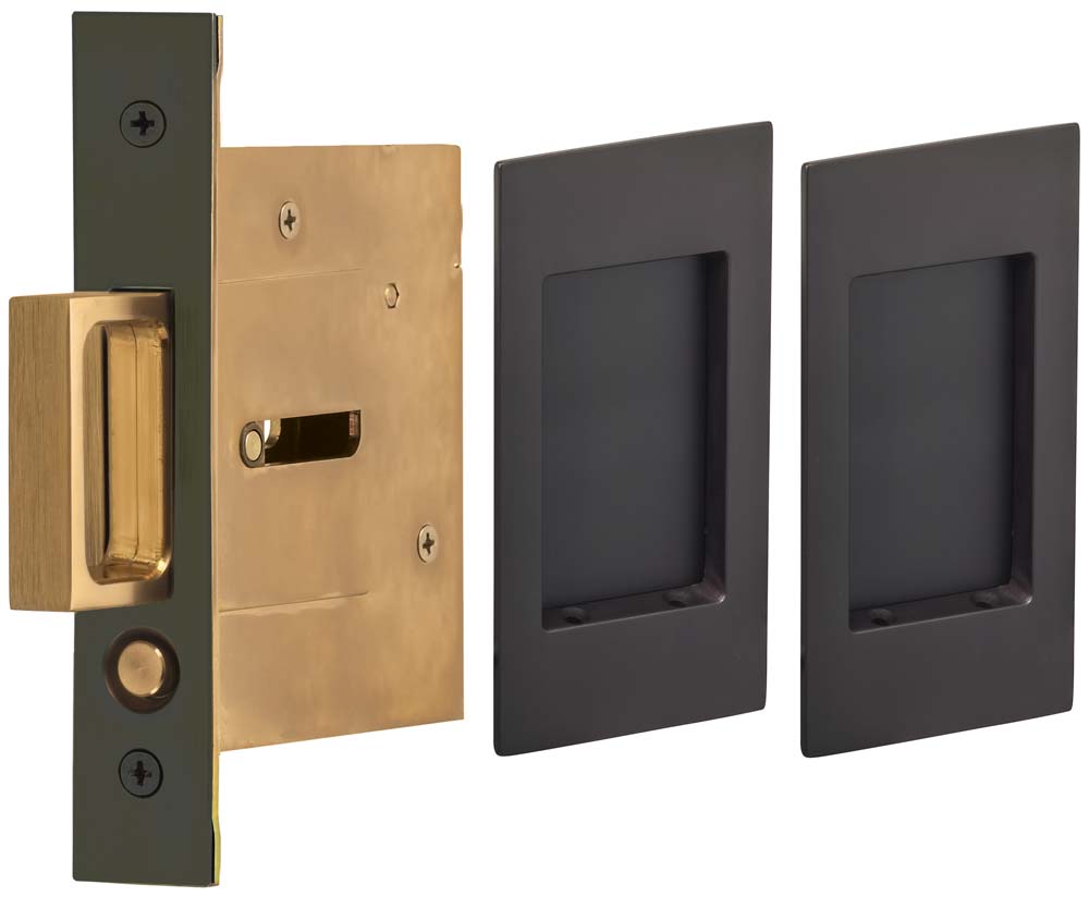 Omnia - 7036 Mortise Pocket Door Locks