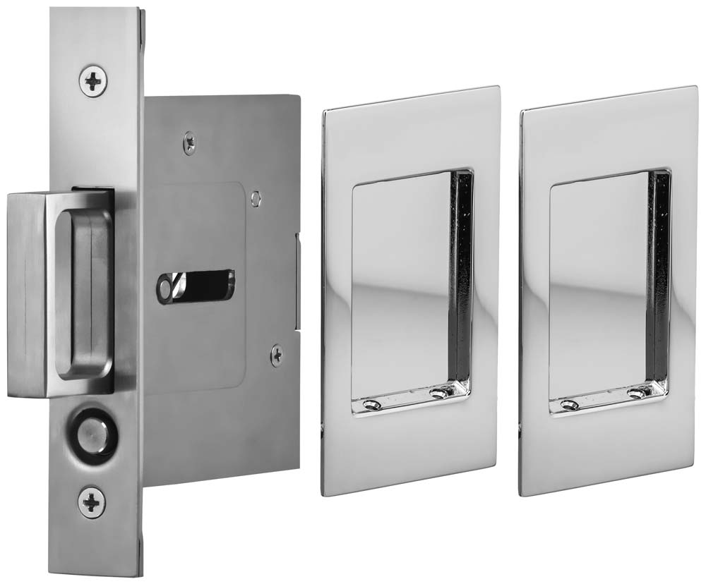 Omnia - 7036 Mortise Pocket Door Locks