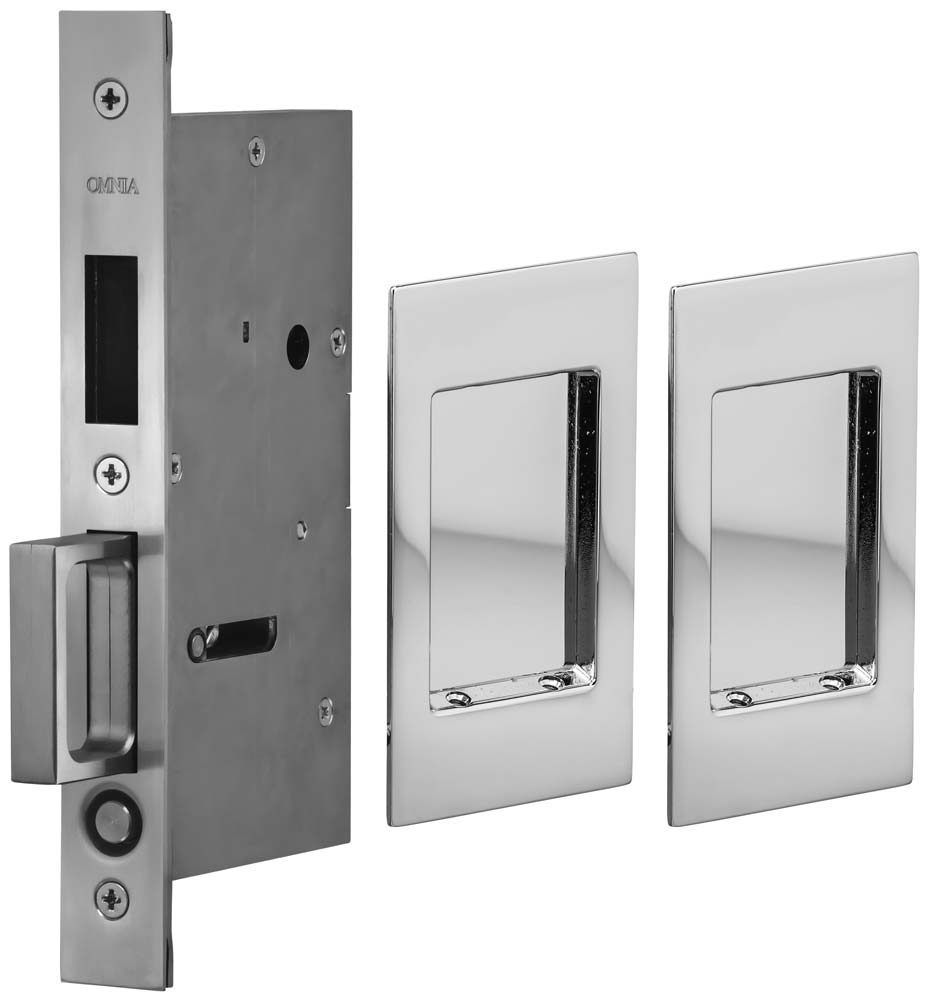 Omnia - 7036 Mortise Pocket Door Locks