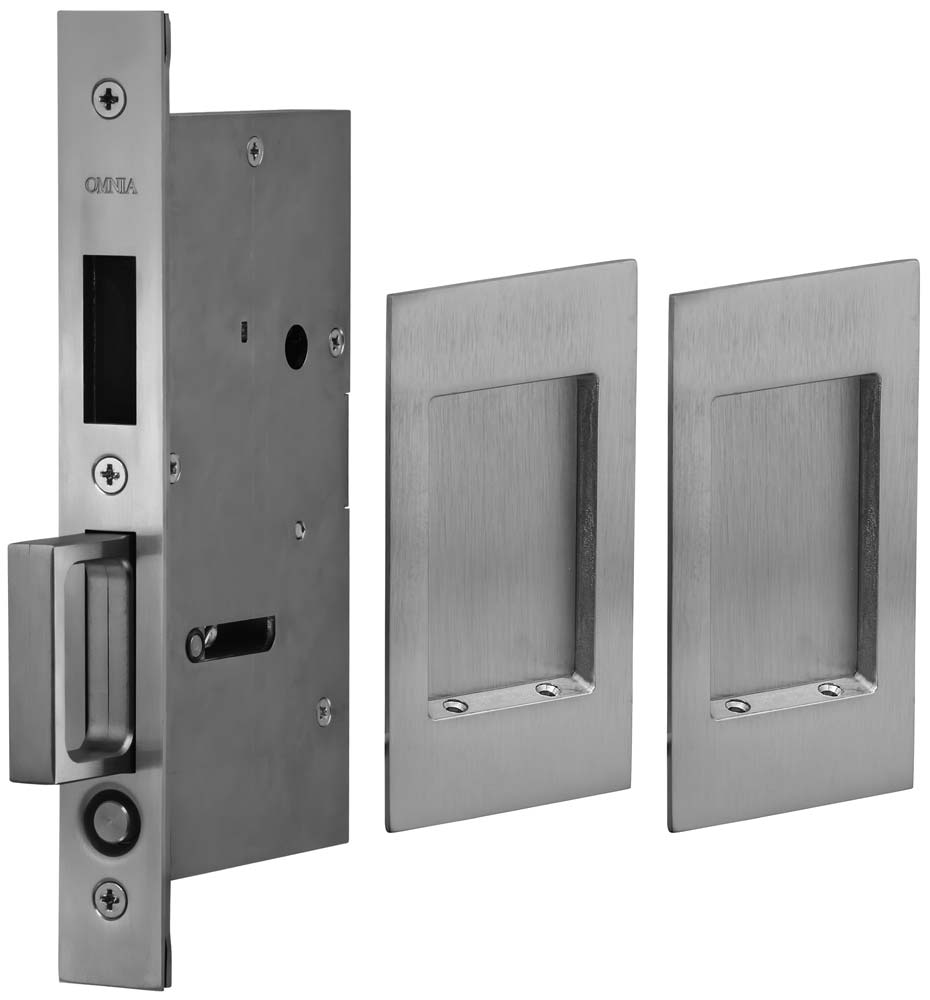 Omnia - 7036 Mortise Pocket Door Locks