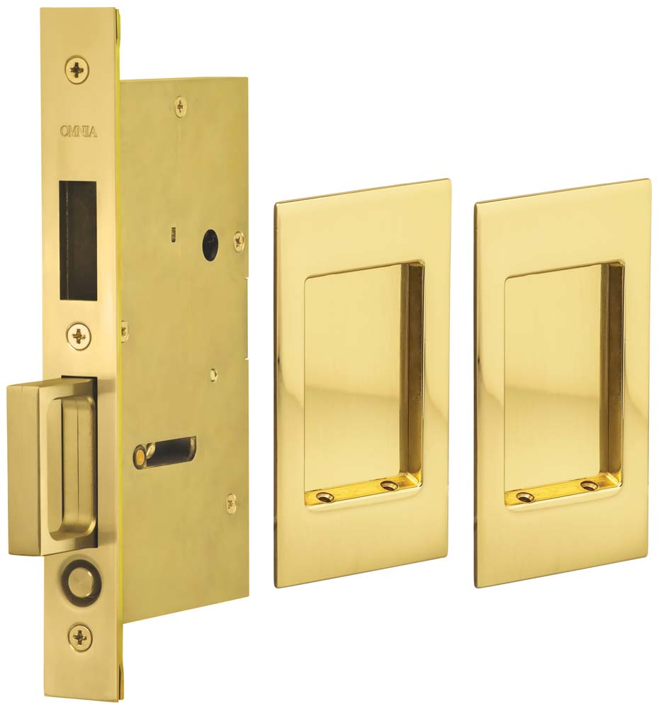 Omnia - 7036 Mortise Pocket Door Locks