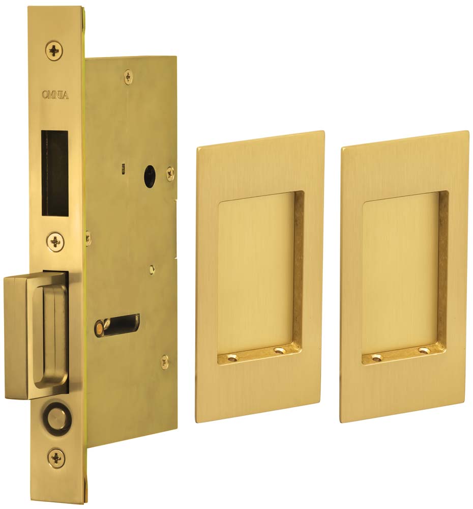 Omnia - 7036 Mortise Pocket Door Locks