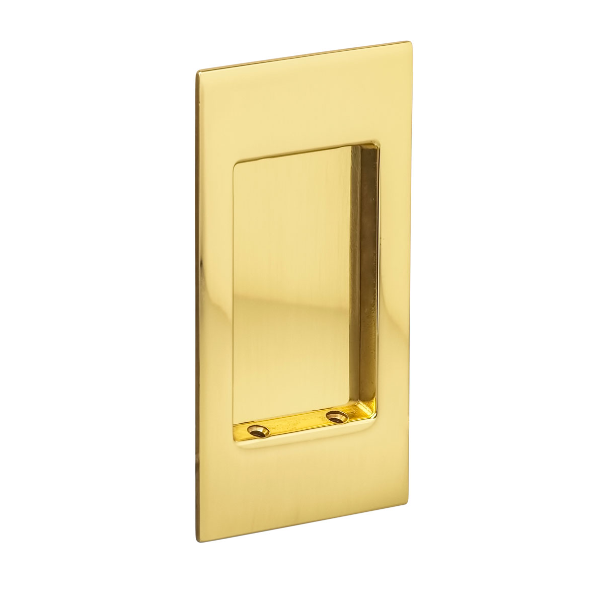 Omnia - Pocket Door Flushcups - 7036 Modern Rectangular Flush Cup