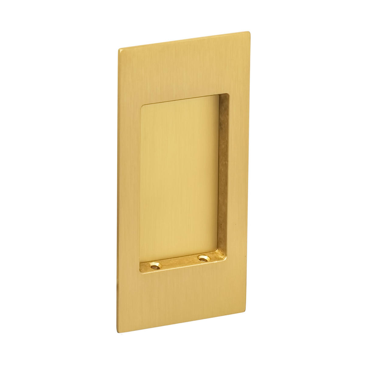 Omnia - Pocket Door Flushcups - 7036 Modern Rectangular Flush Cup