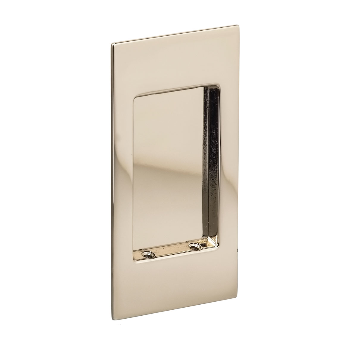 Omnia - Pocket Door Flushcups - 7036 Modern Rectangular Flush Cup
