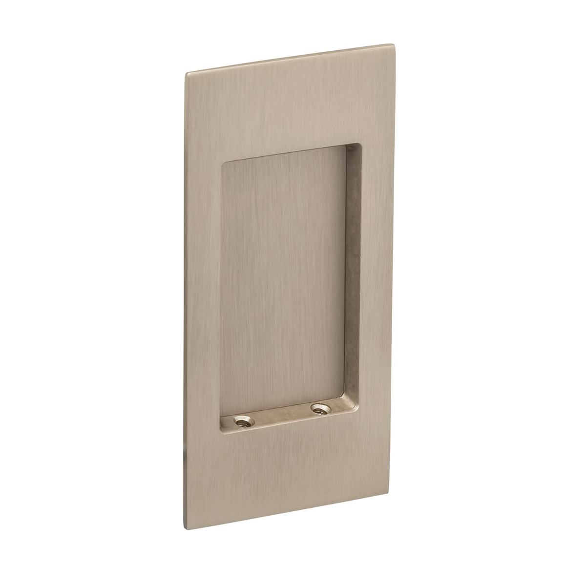 Omnia - Pocket Door Flushcups - 7036 Modern Rectangular Flush Cup