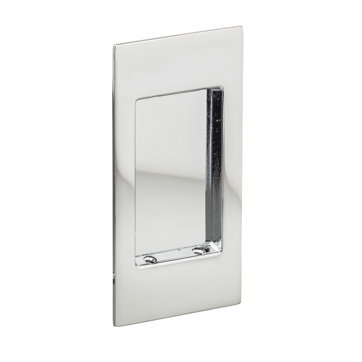 Omnia - Pocket Door Flushcups - 7036 Modern Rectangular Flush Cup