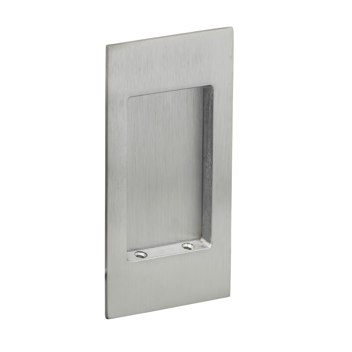 Omnia - Pocket Door Flushcups - 7036 Modern Rectangular Flush Cup