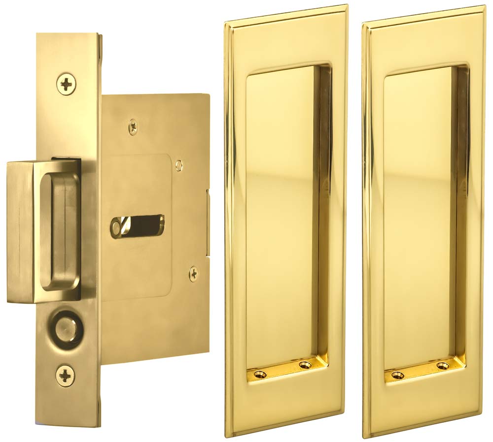 Omnia - 7037 Mortise Pocket Door Locks