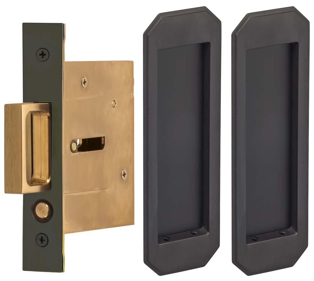 Omnia - 7039 Mortise Pocket Door Locks