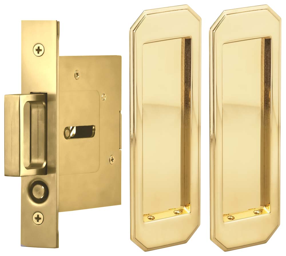 Omnia - 7039 Mortise Pocket Door Locks