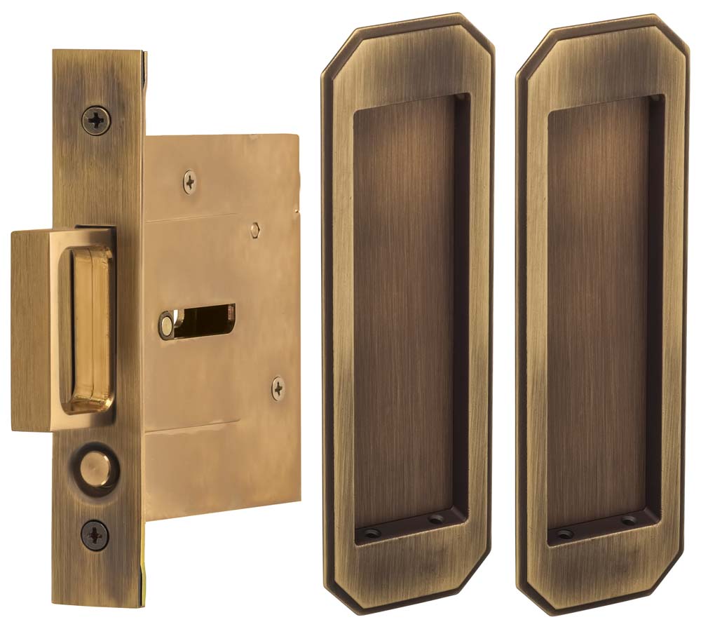 Omnia - 7039 Mortise Pocket Door Locks