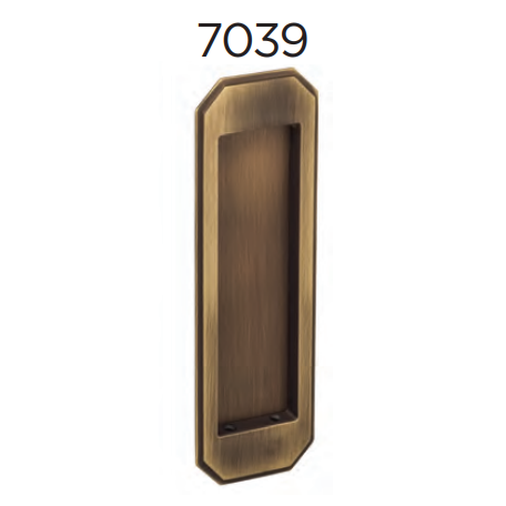 Omnia - Pocket Door Flushcups - 7039 Traditional Flush Cup