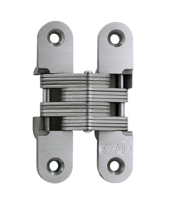 SOSS - Model #416SS Stainless Steel 90/180-Minutes Fire Rated Invisible Hinge (Each)