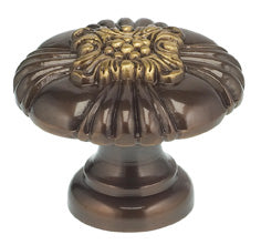 Omnia Ornate 7417 Solid Brass Cabinet Knobs & Pulls