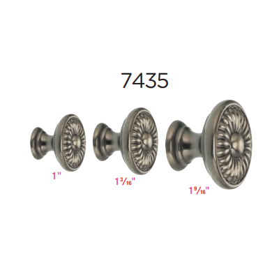 Omnia - Ornate - 7435 Cabinet Knob