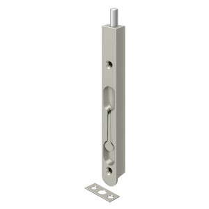 Deltana - Flush Bolts - 7" Round Edge Flush Bolt / Zinc