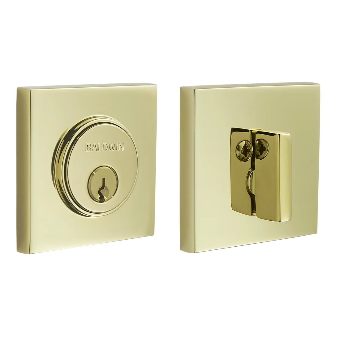 Baldwin - Estate Collection - Deadbolts - 8220 Contemporary Deadbolt (Single Cylinder - 2-1/8" Door Prep)