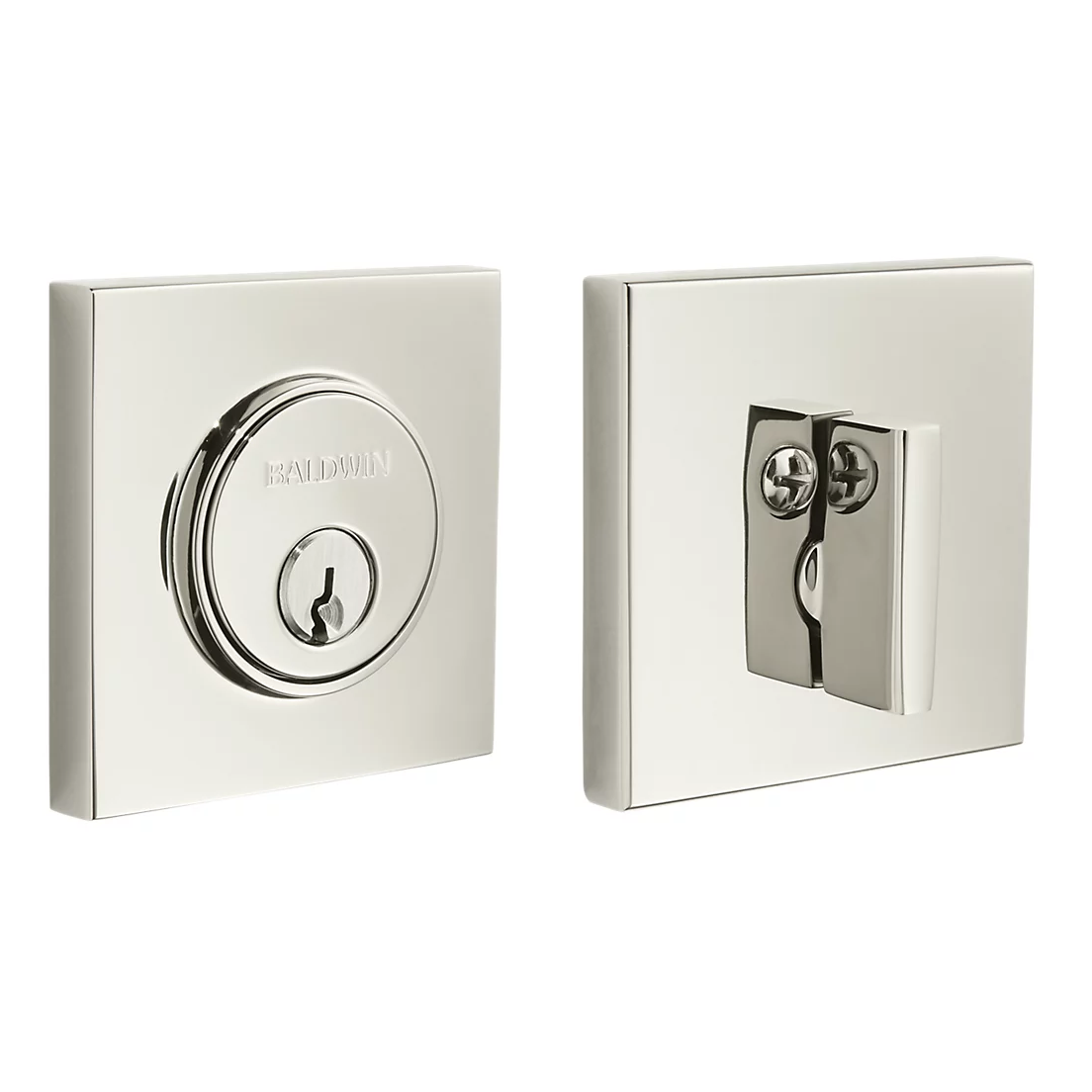 Baldwin - Estate Collection - Deadbolts - 8220 Contemporary Deadbolt (Single Cylinder - 2-1/8" Door Prep)