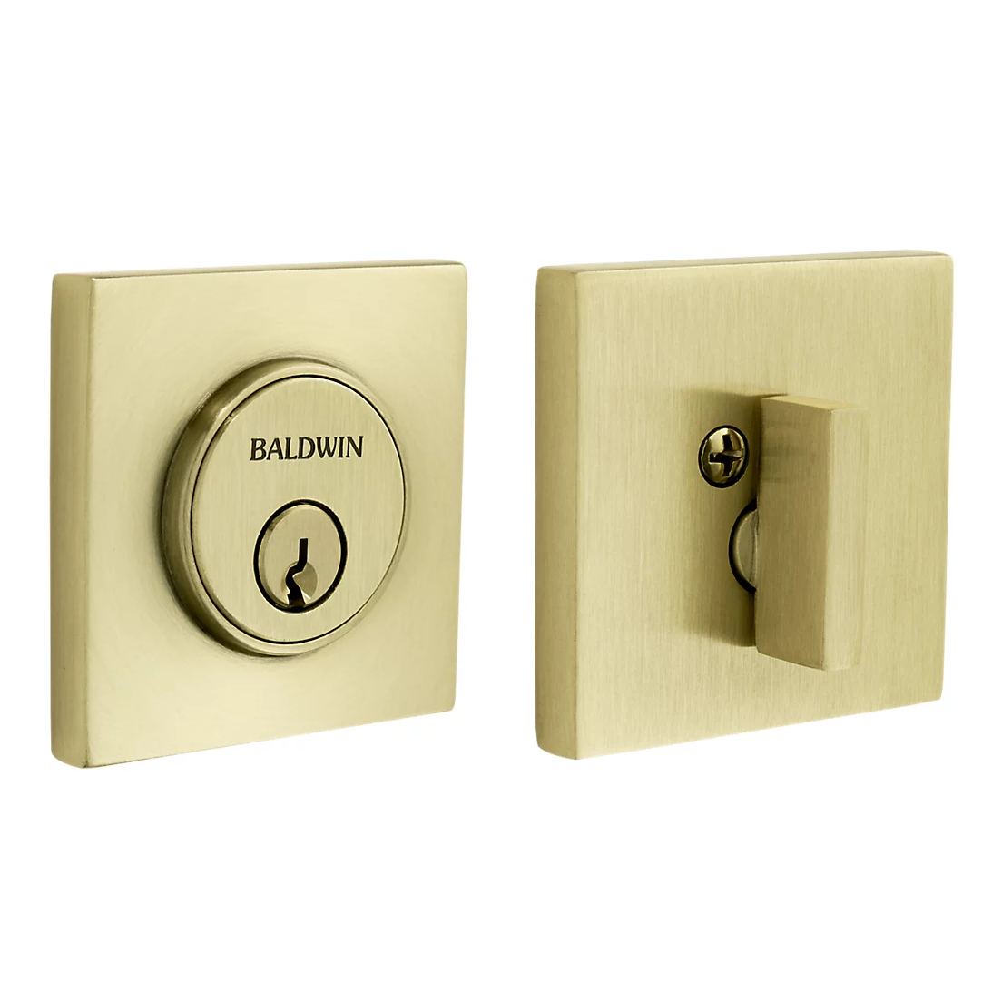 Baldwin - Estate Collection - Deadbolts - 8220 Contemporary Deadbolt (Single Cylinder - 2-1/8" Door Prep)