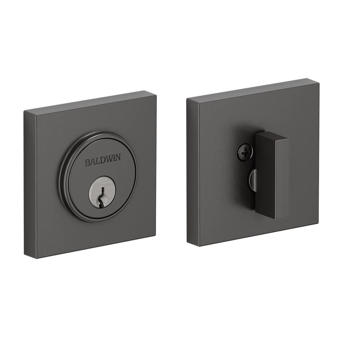 Baldwin - Estate Collection - Deadbolts - 8220 Contemporary Deadbolt (Single Cylinder - 2-1/8" Door Prep)