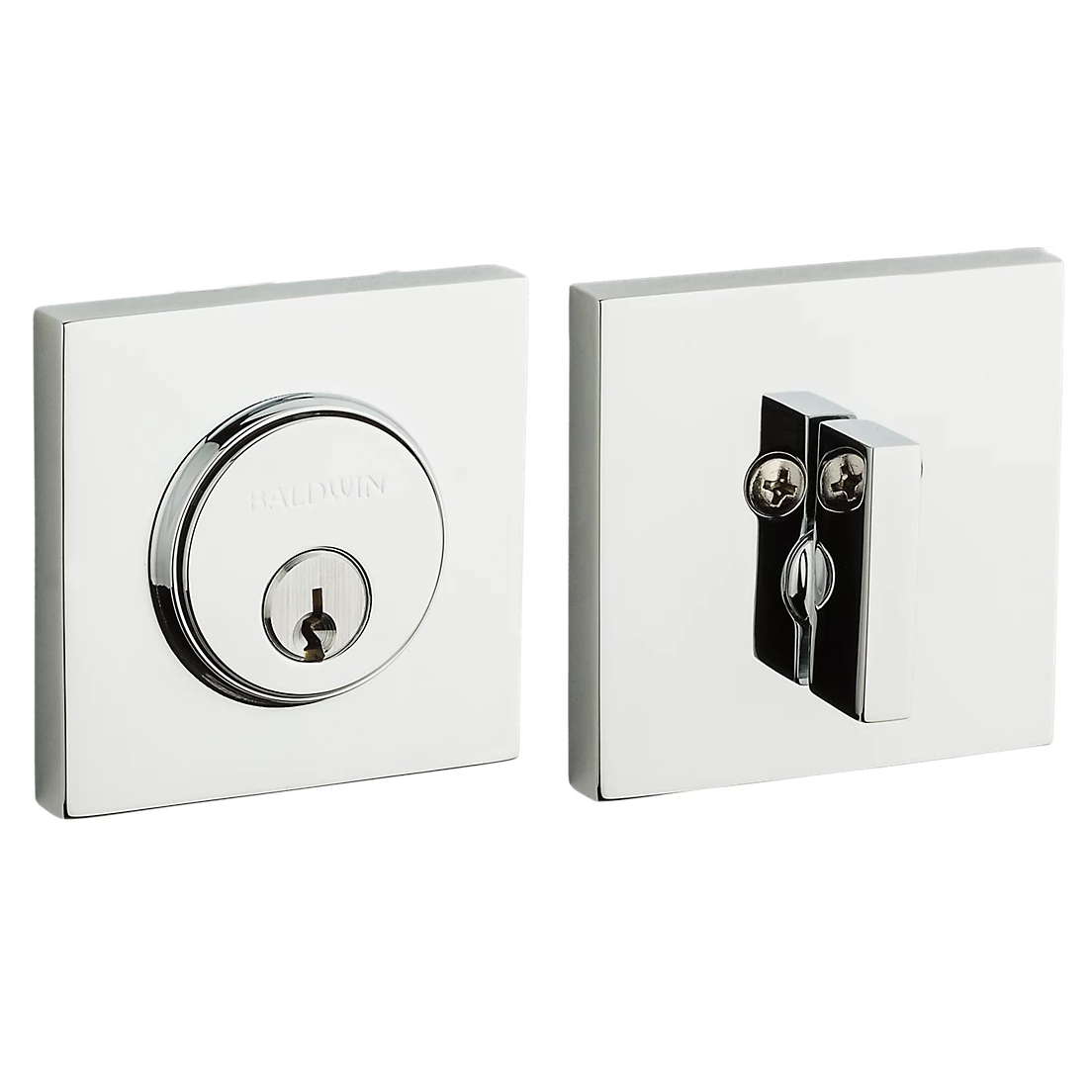 Baldwin - Estate Collection - Deadbolts - 8220 Contemporary Deadbolt (Single Cylinder - 2-1/8" Door Prep)