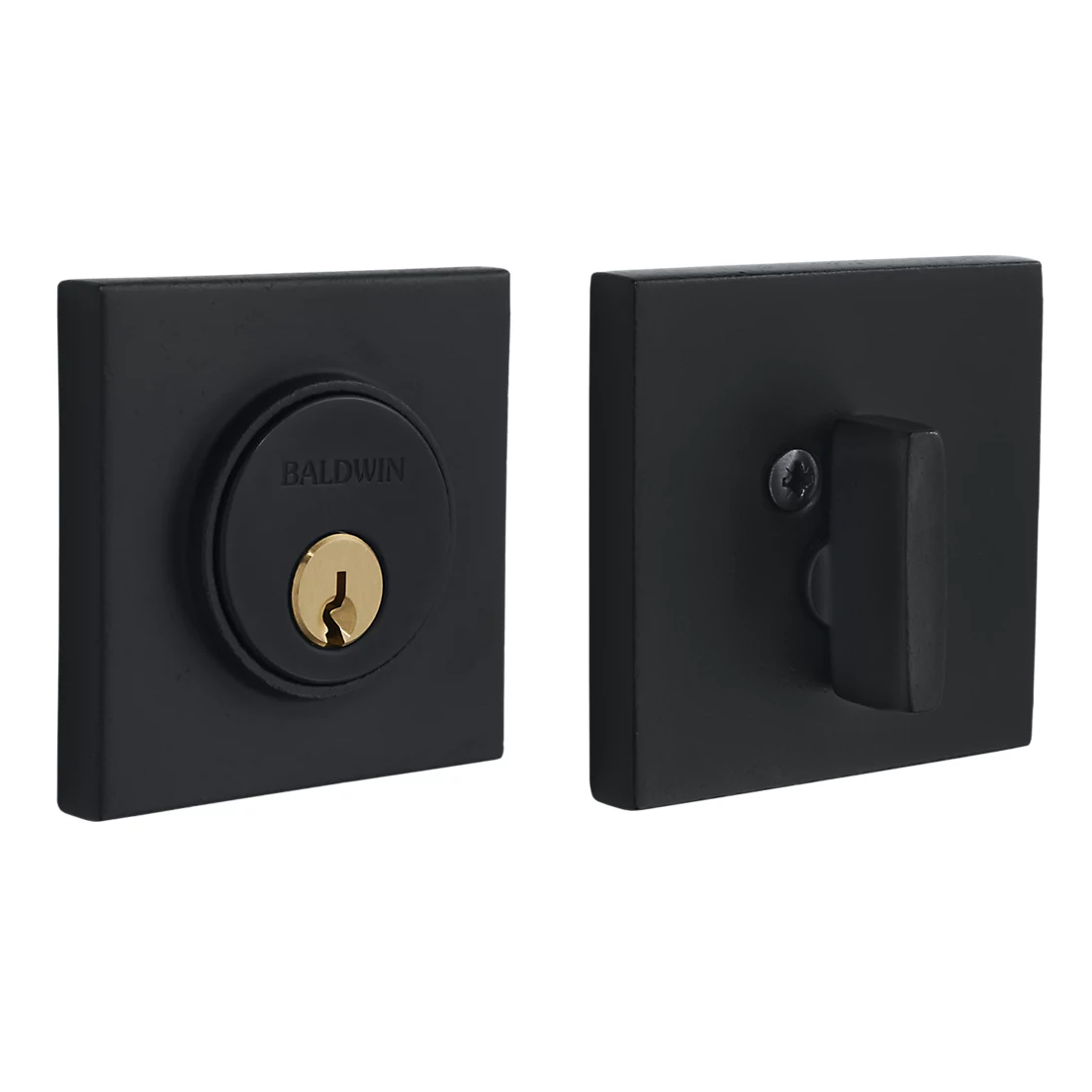 Baldwin - Estate Collection - Deadbolts - 8220 Contemporary Deadbolt (Single Cylinder - 2-1/8" Door Prep)