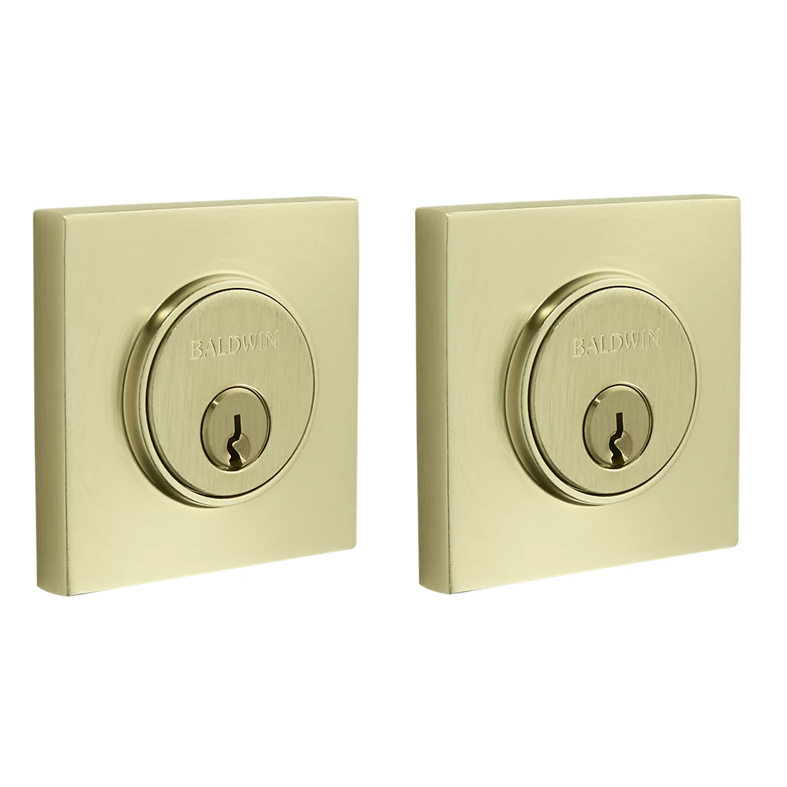 Baldwin - Estate Collection - Deadbolts - 8221 Contemporary Deadbolt (Double Cylinder - 2-1/8" Door Prep)