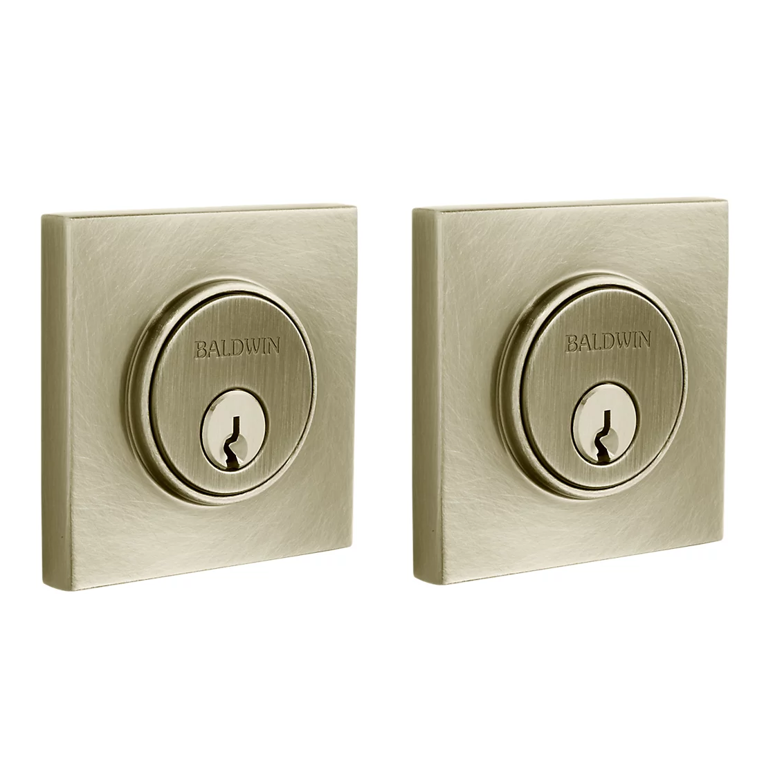 Baldwin - Estate Collection - Deadbolts - 8221 Contemporary Deadbolt (Double Cylinder - 2-1/8" Door Prep)