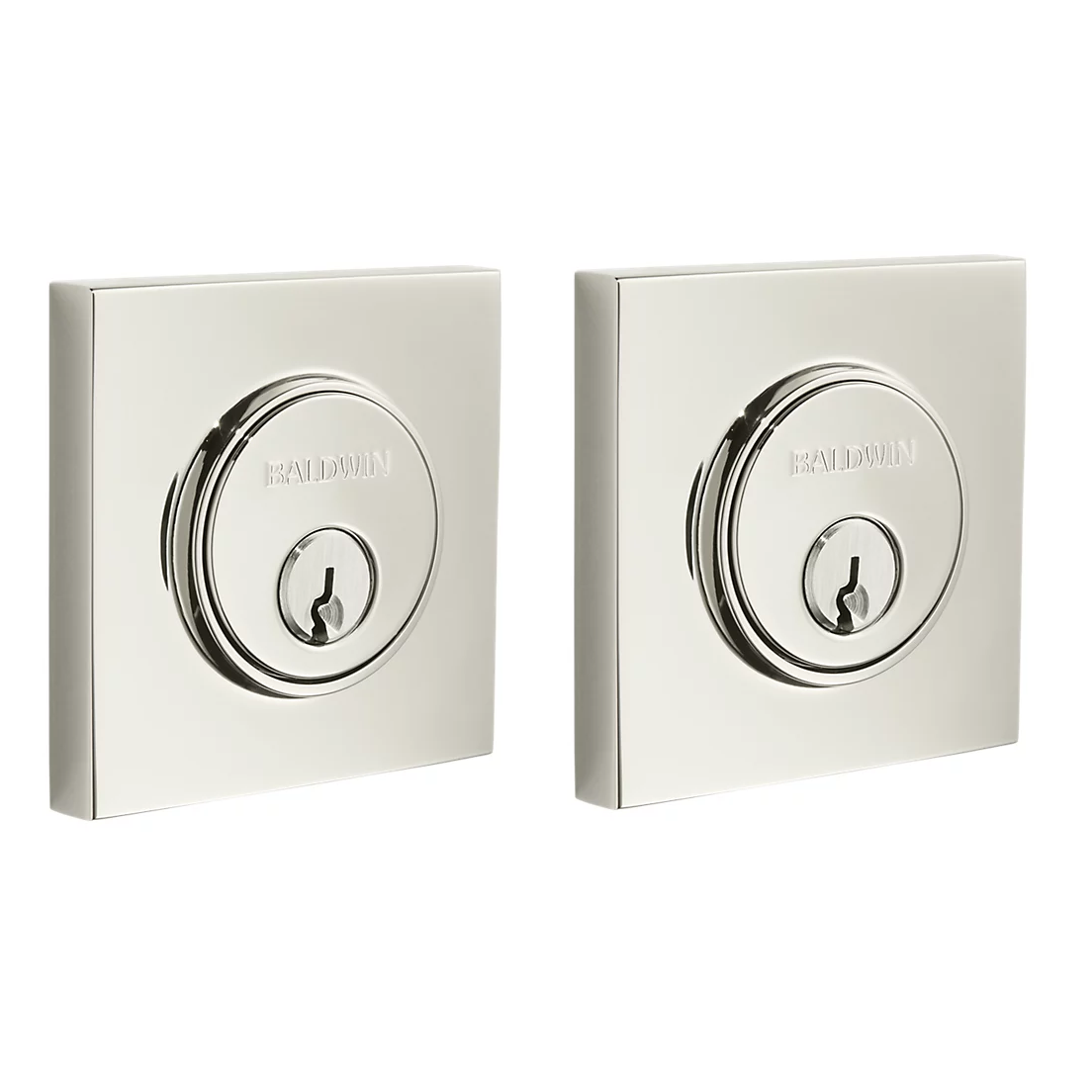 Baldwin - Estate Collection - Deadbolts - 8221 Contemporary Deadbolt (Double Cylinder - 2-1/8" Door Prep)