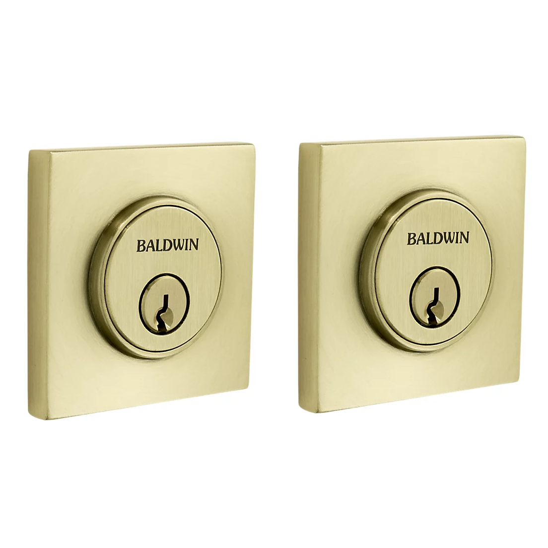 Baldwin - Estate Collection - Deadbolts - 8221 Contemporary Deadbolt (Double Cylinder - 2-1/8" Door Prep)
