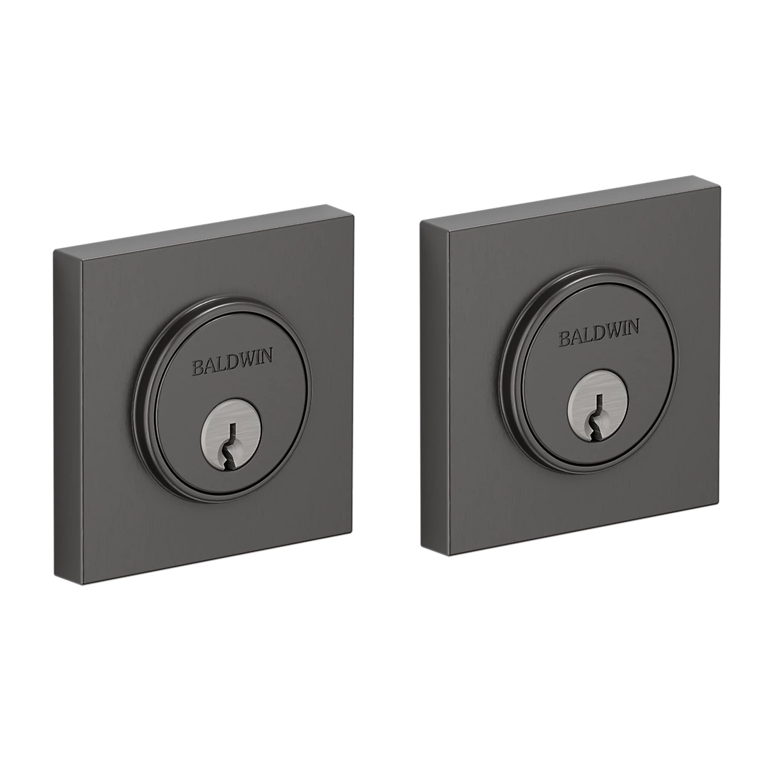 Baldwin - Estate Collection - Deadbolts - 8221 Contemporary Deadbolt (Double Cylinder - 2-1/8" Door Prep)