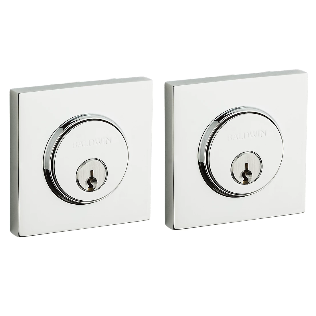 Baldwin - Estate Collection - Deadbolts - 8221 Contemporary Deadbolt (Double Cylinder - 2-1/8" Door Prep)