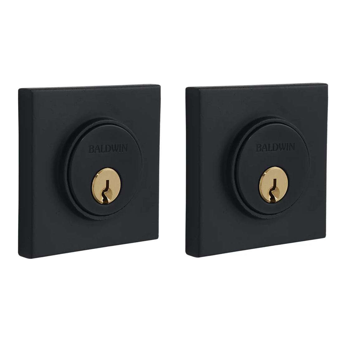 Baldwin - Estate Collection - Deadbolts - 8221 Contemporary Deadbolt (Double Cylinder - 2-1/8" Door Prep)