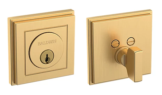 Baldwin - Estate Collection - Deadbolts - 8260 Hollywood Hills Deadbolt (Single Cylinder - 2-1/8" Door Prep)