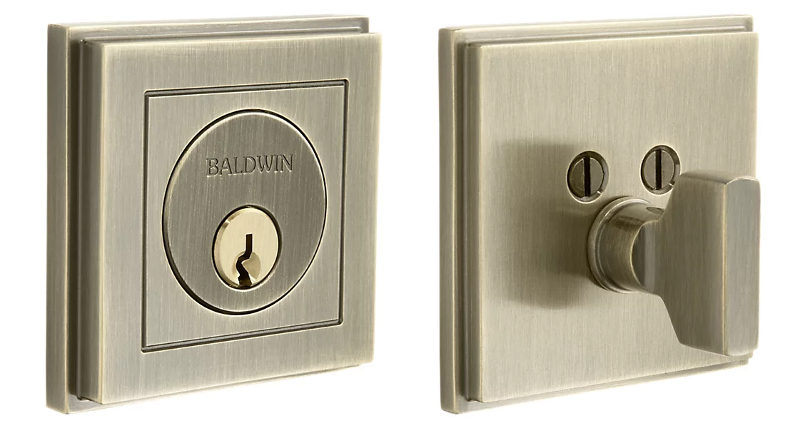 Baldwin - Estate Collection - Deadbolts - 8260 Hollywood Hills Deadbolt (Single Cylinder - 2-1/8" Door Prep)