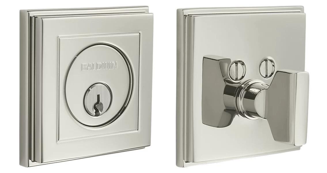 Baldwin - Estate Collection - Deadbolts - 8260 Hollywood Hills Deadbolt (Single Cylinder - 2-1/8" Door Prep)