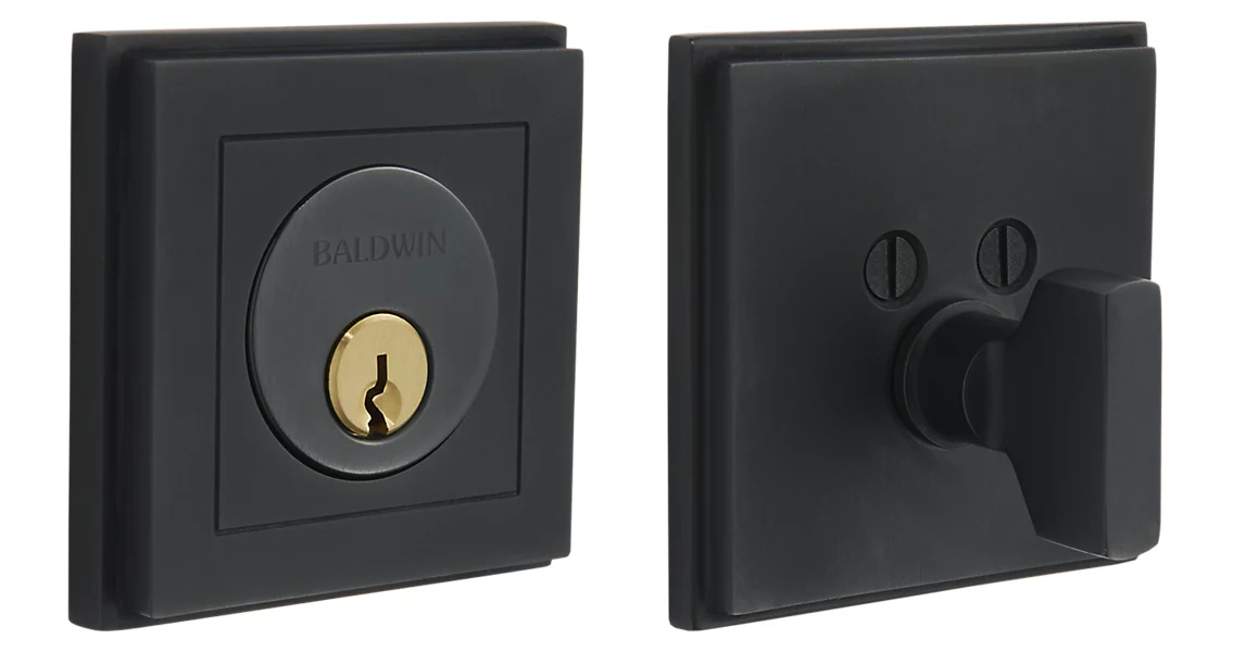 Baldwin - Estate Collection - Deadbolts - 8260 Hollywood Hills Deadbolt (Single Cylinder - 2-1/8" Door Prep)